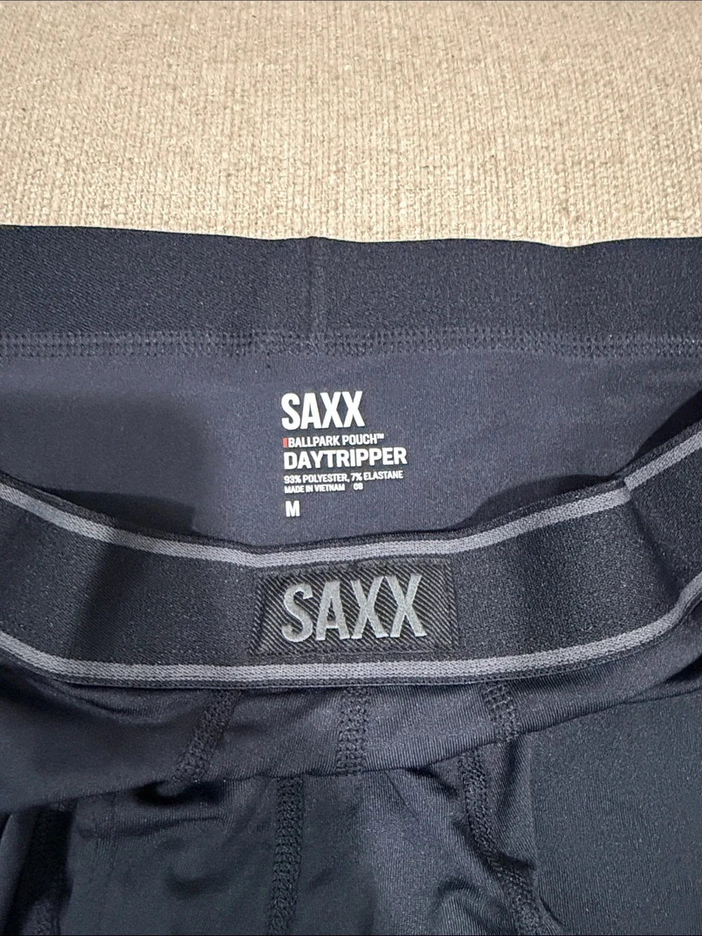 NEW!! SAXX Men's Boxer Briefs 3 Pack Size Medium